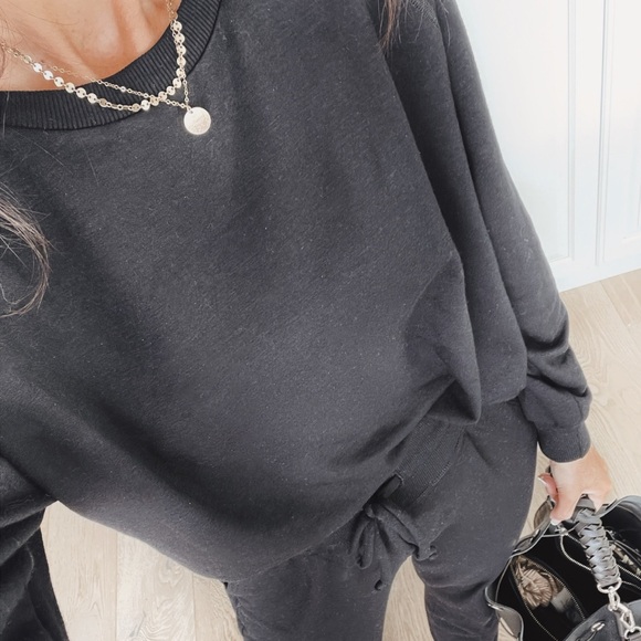 Beyond Yoga Tops - Beyond Yoga Cozy Fleece Saturday Oversized Sweatshirt XS